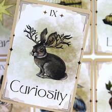 Mystic Journey Oracle Tarot Cards Fresh Watercolor Style Nature Theme Card Game For Enthusiasts Gathering Party Team Activity Collection Gift Cards - Mystic Journey - View 12