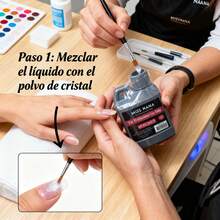 Acrylic Nail Powders & Liquids - Apricot - View 3