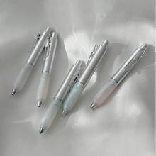 1pc New Style Photochromic Thick Barrel Click Neutral Pen 0.5mm Bullet Tip, Sun-Activated Color Changing Highly Attractive Student Black Practice Pen, Bullet Tip Pen Head With Full And Smooth Ink Flow, Smooth And Fluid Writing With Bold And Clear Handwriting, Resistant To Ink Splatter And Skipping, Comfortable For Long-Term Daily Practice, Creative Photochromic Pen Barrel With Brighter Colors Under Stronger UV Rays, Different Appearances Indoors And Outdoors, Fun And Novel Design With Outstanding Aesthetics, Thick Barrel Body Design - A - View 5