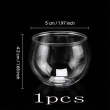 80/40/30/20/10/1pc Transparent Round Dessert Cups, Thickened Pudding Cups, Suitable For Desserts, Ice Cream, Yogurt, Mousse, Jelly, Home Baking Containers, Party, Birthday, Banquet, Afternoon Tea, Gathering, Snack Portioning Small Cups - Clear - View 17