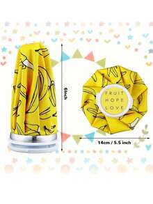 Cartoon Print Fabric Ice Pack, Reusable Refillable Water-Fillable, Dual-Use Cold & Hot Compress, Sports Sprain Cold Compress For Swelling, Daily Physical Cooling & Heat Relief, Soft Fabric Cover Non-Irritating To Skin, Portable For Home & Outdoor, Multiple Colors Available, Home Care Ice & Heat Compress Essential - One Size - View 4