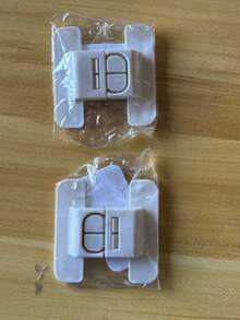6pcs Refrigerator Door Closer, Safety Latch Auto Lock, Universal Fridge Door Tight Closer, Drawer Storage Box Auto Lock, Plastic Lock For Loose Closure, Double Buckle Design Anti-Open, Plastic Fridge Safety Lock, Self-Adhesive Closer, Non-Drilling Installation, Touch, Water Dispenser And Drawer Protection - Thickened Upgraded Version - View 16