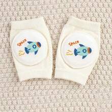 Baby Knee Pads & Elbow Pads Set, Anti-Slip Crawling & Walking Protection, Warm & Breathable 3D Mesh, Infant Essentials - 0-3 Years - View 80