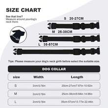 PVC Waterproof, Odor-Resistant, Rust-Proof Dog Collar With Adjustable Buckle, Easy To Clean, Suitable For Small, Medium, And Large Dogs - Black - View 3