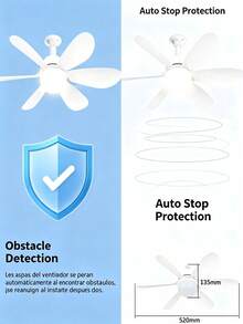 Ceiling Fans - White (Buy 1 Get 1 Free) - View 7