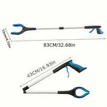 1pc 360° Rotating Claw Trash Picker, Professional Extended Reach Grabber, Foldable Magnetic Gripping Tool - Durable Claws, Suitable For Elderly, Trash And Litter Pickup - Multicolor - View 5