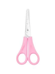 1 Pair Stainless Steel Scale Scissors - Cute Macaron Color DIY Scissors, Suitable For Paper Cutting, Perfect For School Or Office - Model a - View 4