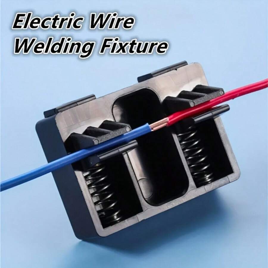 1 buah Penjepit Kawat Las Profesional, Desain Penjepit Pegas, Penjepit Kawat Stasiun Solder Portabel yang Dapat Diatur, Perlengkapan Las Besi Solder Kawat, Perlengkapan Las Sambungan Kawat Penjepit dan Lepas Cepat, Penjepit Las Sirkuit Multifungsi dan Aksesori Alat Las yang Cocok untuk Konstruksi, Pekerjaan Listrik, dan Proyek Renovasi, Hadiah Unik untuk Teman, Teman Sekelas, dan Keluarga - MultiWarna - View 1