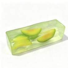Squishy - Potongan Buah Ultra-Transparan - 1 buah - Lentur - Balok Susun Buah Stroberi - Pereda Kecemasan - Mengembang Perlahan - Mainan Penghilang Stres - Detail Potongan Buah Tertanam - Mainan Genggam Lucu - Hadiah Terbaik - MultiWarna - View 14