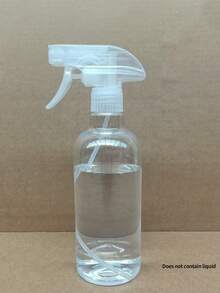 Multi-Functional 500Mm Spray Bottles - Adjustable Atomization And Spray Patterns, Leak-Proof Design, Suitable For Hair Care, Plant Watering, And Cleaning - Durable Plastic, Refillable, Clear - Multicolor - View 11