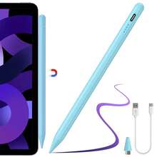 Universal Aluminum Alloy Stylus Touch Pen Sensitive For IOS/Android/Windows Tablets And Phones Compatible With IPhone, Tablet Drawing Capacitive Pen Accessory: Charging Cable + Pen Tip - Multicolor - View 14