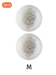 1件/2件/4件3D牡丹花蜡烛硅胶模具，手工皂，玫瑰蛋糕装饰烘焙工具 - 無色 - 查看 14