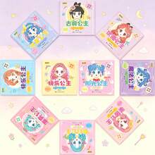 Random Princess Dress‑Up Sticker Book, Girls DIY Makeup Dress Matching Activity Book, Educational Paper Craft Toy, Cute Cartoon Princess Theme, Random Style, Perfect Birthday Gift For Kids Age 3‑8 - Random 1 Book Of Princess Stickers - View 8