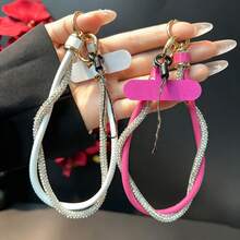 Summer Dopamine Cute Creative Colorful Braided Wrist Strap Universal Style Anti-Drop Anti-Loss Super Strong Durable Hand Strap Lanyard For Phone Bag Camera Pendant Suitable For Phone Case Lanyard - Multicolor - View 3