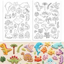 Cartoon Animal Water-Soluble Stabilizer Stick And Self-Adhesive Washable Embroidery Pattern Stabilizer, Suitable For Embroidery, Bags And Clothing DIY Handmade Crafts - A226 - View 10