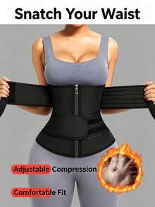 Women's Sports Waist Belt, Waist Training Belt, Abdominal Sauna Belt, Abdominal Training Waist Belt, Women's Abdominal Control Belt, Yoga Running Belt, Friend Gift, Outdoor Sports, Fitness, Yoga, Waist Belt, Auxiliary Training, Women's Waist Belt, High Compression Abdominal Belt, Abdominal Shaping Belt, Daily Wear Sports Waist Belt, Body Shaping, Sweat-Inducing Waist Belt, Closed Design, Abdominal Compression, Sports Style Women's Shaping Waist Belt, High Pressure Abdominal Belt, Abdominal Shaping Garment - Multicolor - View 2
