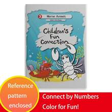 Connect The Dots Activity Book, Featuring Cute Characters, Forest Animals, Marine Creatures, Plants, Special Vehicles And Dinosaurs, Number Sequencing, Coloring, Pencil Control, Screen-Free Travel Fun - Concentration Exercise - View 11