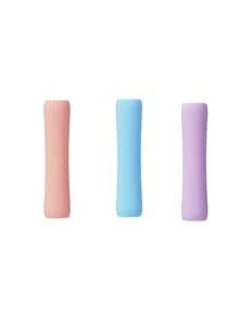 3pcs Silicone Material Compatible With Apple Pencil 1st/2nd Generation Universal Pen Grip Sleeve Soft Material Comfortable Grip - Multicolor - View 20