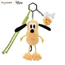 Gantungan Kunci Boneka Kartun Disney Lucu, Mickey Mouse, Goofy, Minnie, Donald Duck, Boneka Lembut, Hiasan Tas, Hadiah Natal, Liontin Ransel, Dekorasi untuk Anak-Anak - MultiWarna - View 9