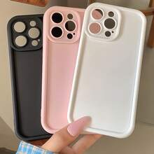 3pcs Solid Color Gradient Matte Anti-Drop Anti-Collision 3-Piece Phone Case Set Personalized For IPhone 16 Pro Max/17/16/15/14 Plus/13/12/11/Air And Series - Multicolor - View 18