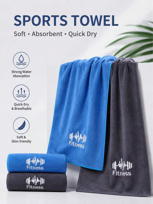 Sports Towel, Absorbent Quick-Drying Gym Sweat Towel, Fitness Workout Towel For Sports, Outdoor Activities, Camping, Exercise And Travel