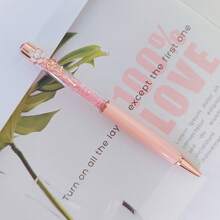 2pcs Dual-Color Flower Pen Caps Ballpoint Pens, Creative Multi-Color Rotating Ballpoint Pens, School Supplies, Personalized Gifts For Wedding, Valentine's Day, Christmas And Teacher's Day - Multicolor - View 7