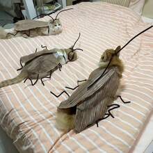 1 Set Halloween Cockroach Hot Cat Costume Twist Wire Handmade DIY Material Kit Creative Funny Prop - Multicolor - View 2