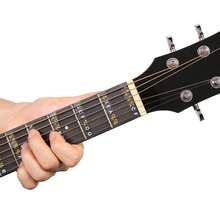Guitar Fretboard Note Stickers Fretboard Scale Chart Stickers For Practice, Unleash Your Guitar Potential 6-String Acoustic And Electric Guitar Fretboard Chart Labels Guitar Fretboard Stickers Folk Guitar Fretboard Stickers Electric Guitar Scale Chart Wooden Guitar Scale Stickers - Multicolor - View 2