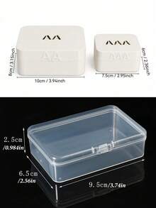 27-Slot Large Capacity Honeycomb Battery Storage Box | 3D Printed | Fits AA/AAA Battery Sizes | 2026 Minimalist Home Storage Essential | Practical Gift | Ultimate Solution To Eliminate Drawer Clutter - Multicolor - View 14