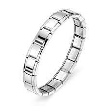 18-Link 1pc Fashion Luxury Stainless Steel Bracelet, Men's Metal Chain Bracelet, Suitable For Daily Wear - Multicolor - View 12