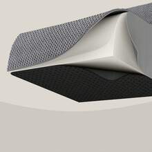 Feandrea Dog Stairs, Ramp, 5-Step Embossed Velvet - Grey - View 5