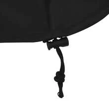 YUNRUX Waterproof Round Patio Table & Chair Cover, Outdoor Garden Furniture Cover, Round Patio Table & Chair Cover - B - View 4