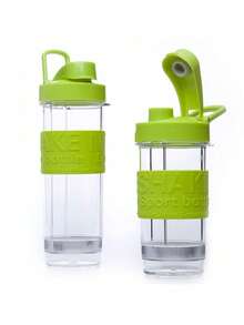 CAMRY Personal Blender, Portable Smoothie Blender, To-Go Blender - Compact Design, Travel Bottle Included, Easy Clean, Green - EU E Type Plug(220-240V) - View 3