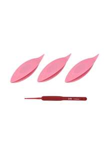 Small Plastic Eyelet Shuttles, Paired With Crochet Hooks,Portable Lace Weaving Tool. For Handmade Embroidery And Weaving Enthusiasts - Multicolor - View 16