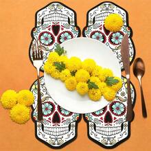 20/40/60pcs Day Of The Dead Party Napkins, Sugar Skull Pattern Disposable Paper Napkins, Mexican Halloween Festival Party Table Decor - Sugar‑Skull - View 4