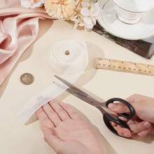 Width 3.5CM Fabric Hemming Guide, Fishbone Tape For Sewing Narrow And Curved Hem Tool Reusable Boning Strip For Chiffon Silk Dresses Skirts - Multicolor - View 6
