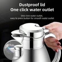 Insulated Water Pitcher Hotel Large Capacity Roman Style Double-Wall Vacuum Flask Tea Pot Hot Water Pot - Multicolor - View 6