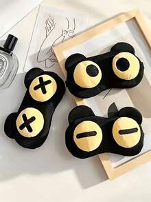 Cute Funny Big Eye 3D Eye Mask, 3D Design No Pressure On Eyes, Light-Blocking And Breathable, Compatible With Ice Pack, Supports Hot And Cold Compress, Suitable For Nap, Travel And Sleep - Multicolor - View 5