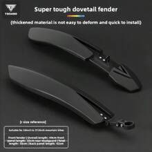 TOSUOD 2pcs Bicycle Mudguard Bracket, Extended & Widened, 26 Inch Mountain Bike Rain Guard, 24 Inch Universal Reinforcement - Multicolor - View 14