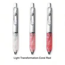 1pc New Style Photochromic Thick Barrel Click Neutral Pen 0.5mm Bullet Tip, Sun-Activated Color Changing Highly Attractive Student Black Practice Pen, Bullet Tip Pen Head With Full And Smooth Ink Flow, Smooth And Fluid Writing With Bold And Clear Handwriting, Resistant To Ink Splatter And Skipping, Comfortable For Long-Term Daily Practice, Creative Photochromic Pen Barrel With Brighter Colors Under Stronger UV Rays, Different Appearances Indoors And Outdoors, Fun And Novel Design With Outstanding Aesthetics, Thick Barrel Body Design - A - View 8