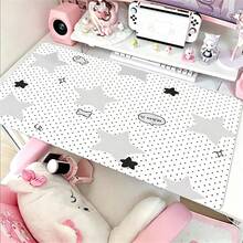 Korean Ins No Wash Waterproof Oil Proof Leather Desk Pad, Computer Desk, Study Desk Protection Desk Pad, Anti Fouling Tabletop Leather Protection Pad - View 1