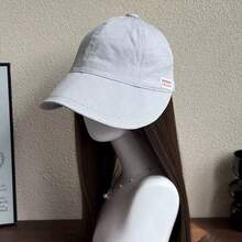 Korean Style Striped Bucket Hat For Women, Spring/Summer Baseball Cap, Outdoor Sun Protection Hat, Versatile, Flattering For No-Makeup Look, Face-Slimming, UV Protection - A - View 3