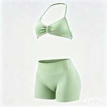 Women Two-Piece Outfits - Palm Green - View 2