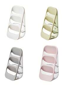 Desktop Cosmetic Organizer, Makeup Brush Storage, Large Capacity Countertop Storage Rack, Suitable For Vanity, Bathroom, Bedroom And Office Desk Makeup Tool Storage, Easy To Store Skincare Products, Makeup Brushes, Eyebrow Pencils, Lipsticks - Multicolor - View 7