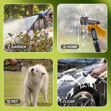 Multifunctional Outdoor Garden Hose, High Pressure Nozzle, Anti-Kink, Leak-Proof, Non-Expandable, Lightweight, 100ft 75ft 50ft 25ft, Easy Storage, Suitable For Yard, Lawn, Car Wash, Gardening, Home Use - A - View 3