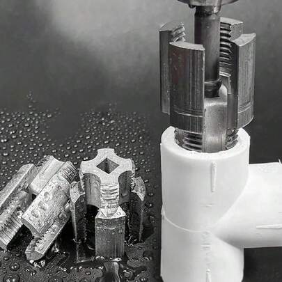Upgraded Home Water Pipe Internal Thread External Thread Stripper, 4-Point And 6-Point Standard Thread Internal Thread External Thread Stripper Full Set