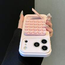 Dopamine Side Heart Large Window Suction Cup Phone Case Compatible With Apple 17/17Air/17Pro/17Promax, 16/16Plus/16Pro/16Promax, 15/15Plus/15Pro/15Promax, 14/14Plus/14Pro/14Promax, 13/13Pro/13Promax, 12/12Pro/12Promax, 11/11Pro Max, Dust-Proof, High Value, Popular - Pink - View 5