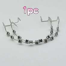 Color Rhinestone Clip-On Tooth Grillz, Sparkling Teeth Brace Mouth Jewelry, Teeth Decor For Hip Hop, Party, Holiday & Daily Wear, Multiple Colors Available. - Multicolor - View 18