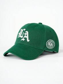1pc Men's Gothic LA Letter Embroidered Baseball Cap, Street Fashion Casual Hat, Spring/Autumn Travel, Beach Vacation - Baseball Cap - View 13