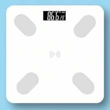 SOKANY Smart Digital Bathroom Scale With Reinforced Tempered Glass Rounded Corners, APP Data Sync, Body Fat Monitoring, 2 AAA Batteries (Not Included). Ideal For Home And Office, Perfect As Christmas And Holiday Gift! - Multicolor - View 11